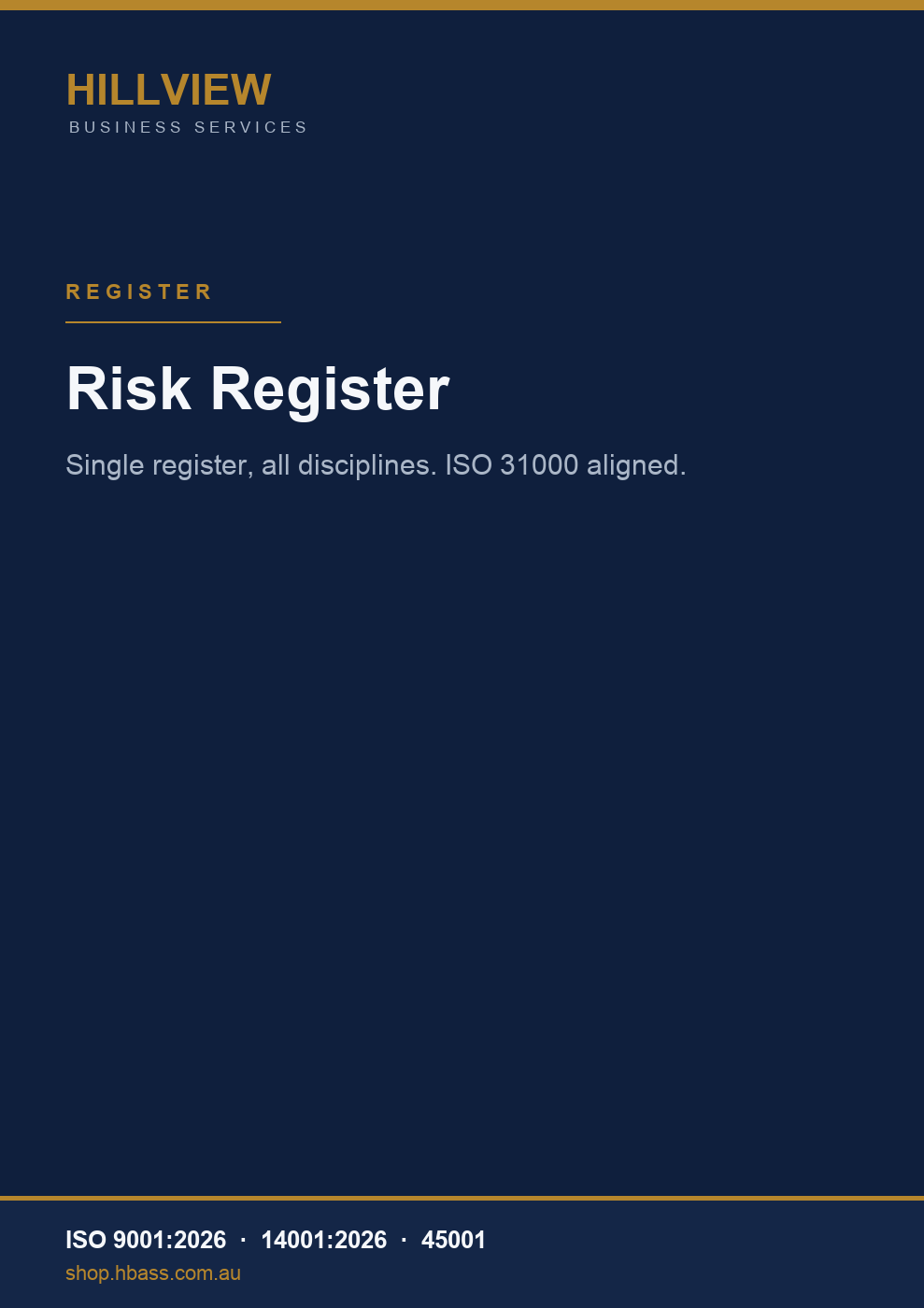 Risk Register