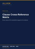 Clause Cross-Reference Matrix
