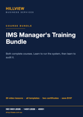 Hillview IMS Manager's Training Bundle - both video courses cover