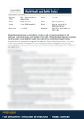 Hillview WHS Policy - sample preview (branded, partially blurred)