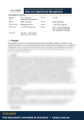 Hillview Risk and Opportunity Management Procedure - sample preview