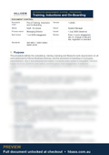 Hillview Training and Onboarding Procedure - sample preview